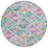 Machine Washable Indoor/Outdoor Christain ACN1331 Lavender Rug-102631395