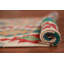 Tapis de couloir oriental géométrique en laine Kilim 3 x 13
