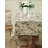 Sanjai Square Floral Polyester Blend Tablecloth