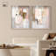 Ensemble de 2 boîtes-cadres Essence Harmony Beige and White Harmony-653973603-653973631