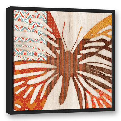 «Warm Butterfly Sill Silhouette», reproduction sur toile