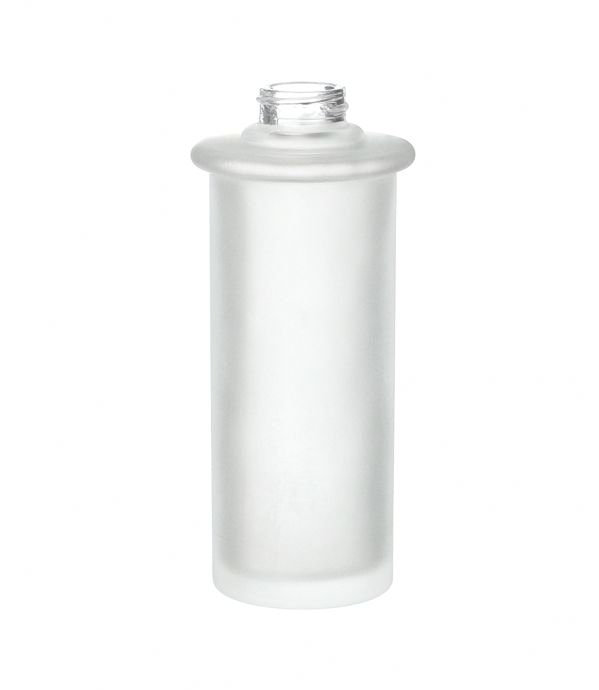 Replacement frosted glass soap pump container