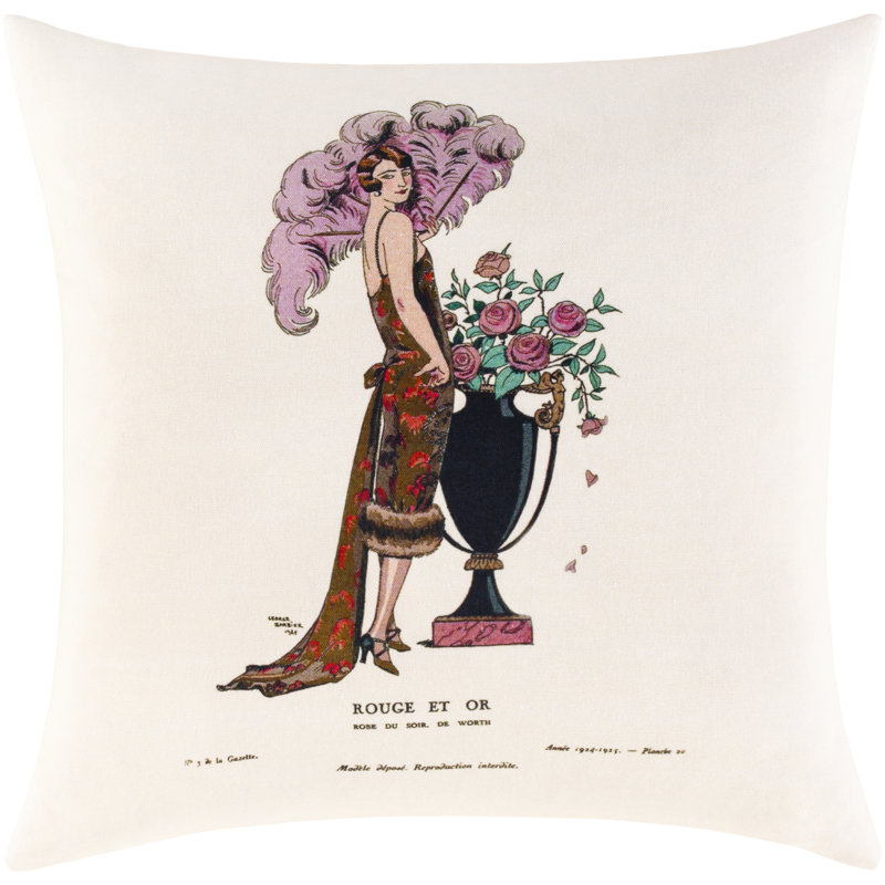  Cotton 18" Throw Pillow Cover