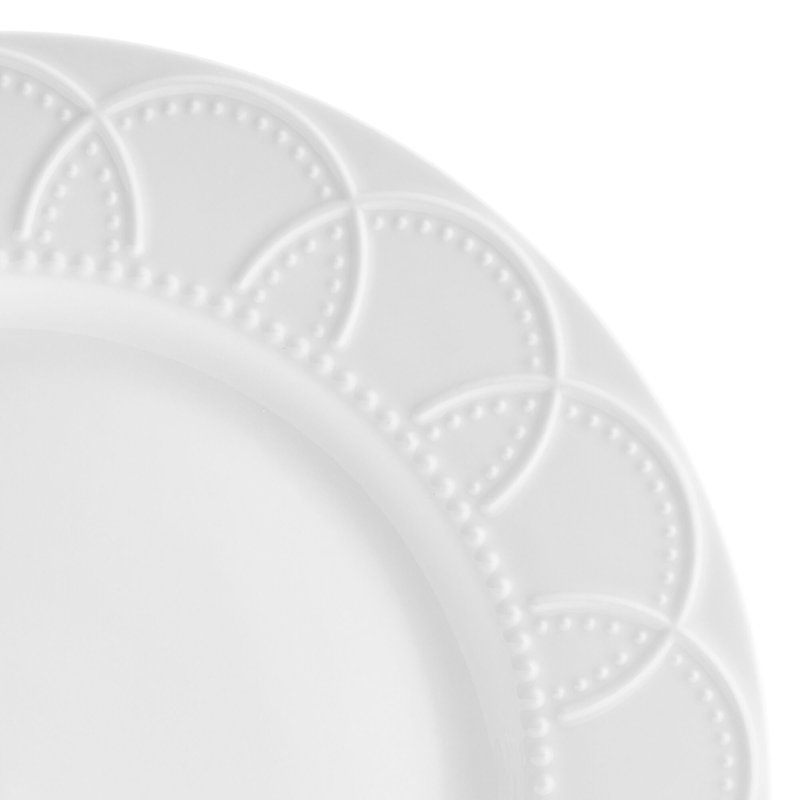 Service de table en porcelaine 12 pièces, service pour 4 Jules