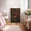 «Vibrant Wildflower Dark Moody Wildflower», art mural encadré, impression numérique sur toile, impression numérique sur toile-110789531-110789537