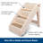 CozyUp Folding Pet Steps 25"