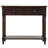 TREXM Daisy Series Console Table Traditional Design With Two Drawers And Bottom Shelf-1045295177