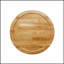 Table de bout ronde en bois avec tablette inférieure, parfaite pour les intérieurs de style campagne moderne et rustique, durable et élégante.