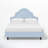 Knipe Upholstered Scalloped Bed-632229507-632229757