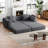 4-Seater Convertible Sofa Bed-1094494771