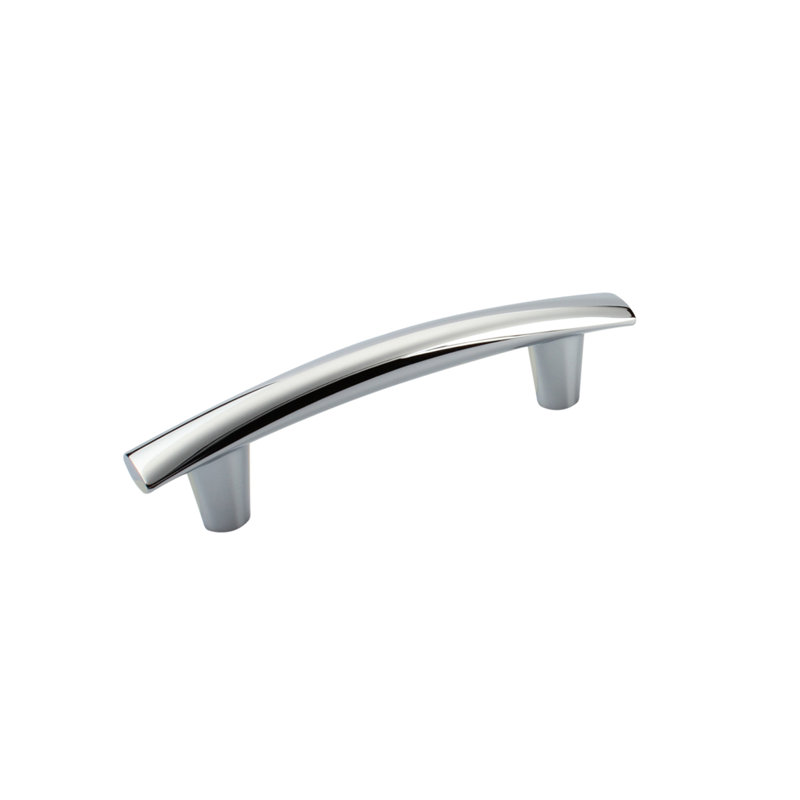3 3/4" Center to Center Arch pull, Polished Chrome