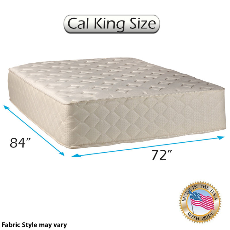 Alwyn Home Scully Two-Sided Firm Innerspring Mattress, California King