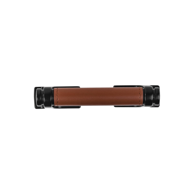 Reserve Bar / Handle Pull, Matte Black/Brown, 3"