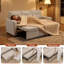 Canapé-lit d'angle modulaire de 200 cm, canapé-lit en forme de L avec lit gigogne, revêtement moderne en similicuir 4 places-430553960-430553961