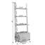 Bibliothèque échelle en bois massif Carbin H 69 po x l 24,75 po-32972286