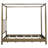 Canopy Bed Queen Brown See Below
