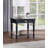 End Table With Drawer And Bottom Shelf Wooden 1Pc Side Table