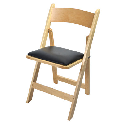 Chaise pliante en érable