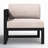 Smith Outdoor Left Arm Lounge Chair with Sunbrella Cushions-2119024210-2139381066