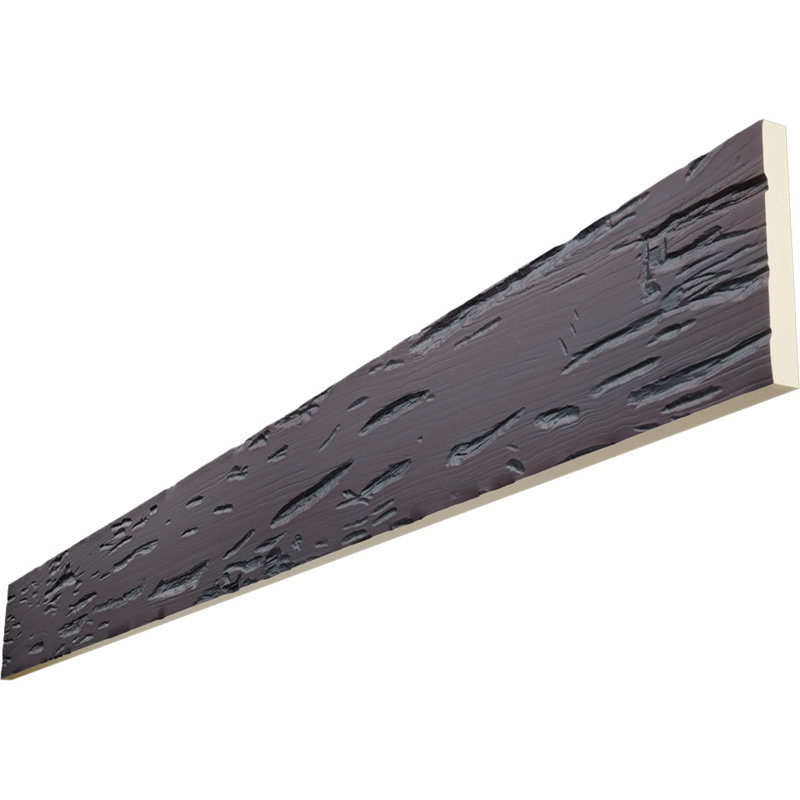 Planche en faux bois Pecky Cypress Endurathane, H 10 po x l 72 po x P 1 po, Sangria