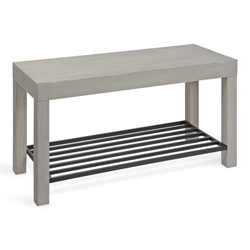 Banc de hall d'entrée Damari, Gris
