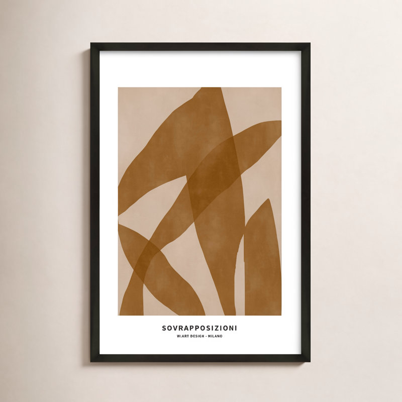 Zabini 4, reproduction d'art encadrée, Noir, H 30 po x l 21 po x P 1,25 po