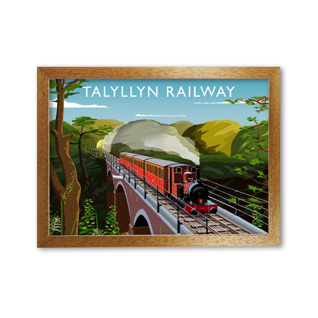 Poster Talyllyn Railway von Richard O'Neill