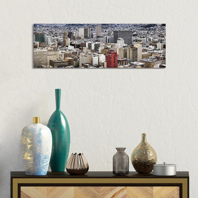 City Viewed From The Nob Hill, San Francisco, California, USA - Wrapped Canvas Panoramic Print
