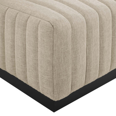 Modway Conjure Channel Tufted Upholstered Ottoman