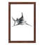 Shark II by Alexis Marcou - Floater Frame Painting on Canvas-66169983-66169976