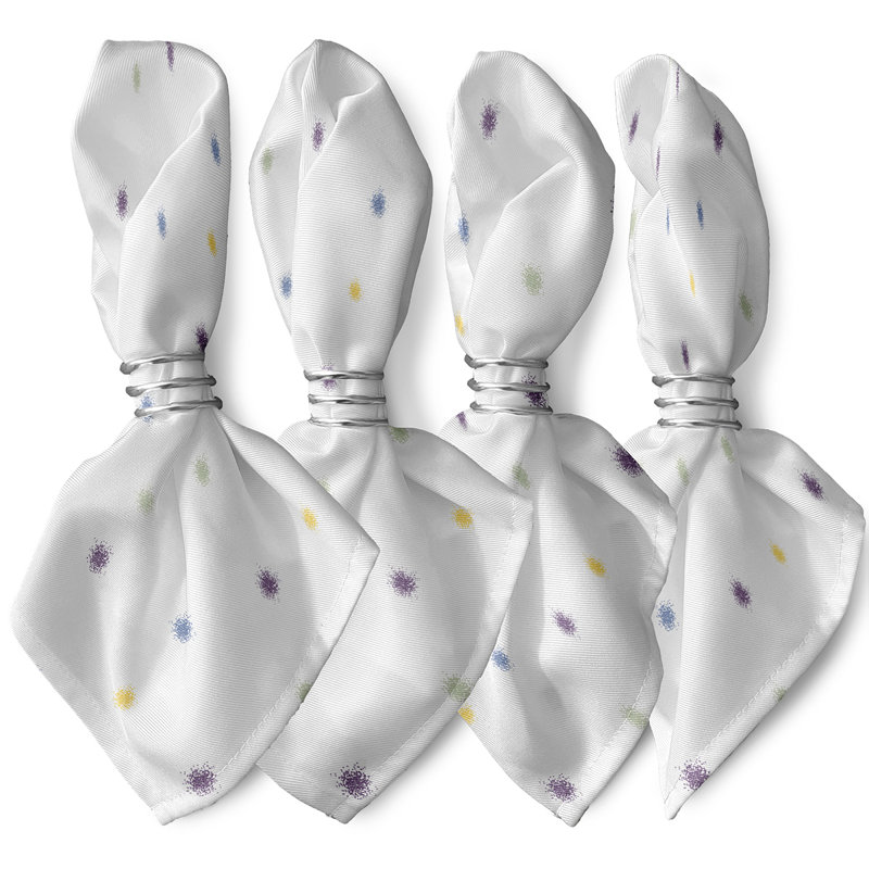Lasiah Veggie Dots Napkins, Purple