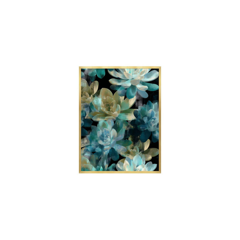 Succulent Essence, 40" H x 53" W