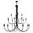 12 Light Bronze Large 2-Tier Chandelier-1966749334-1966749335