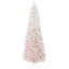 Grand sapin de Noël artificiel non éclairé avec branches réalistes et base en acier-161148865