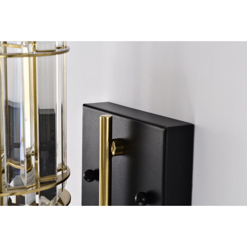 Plastic LED Candle Wall Light