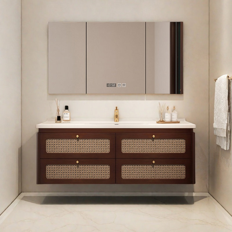 Chinese high-end retro bathroom cabinet