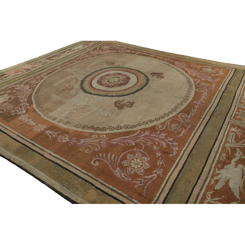Antique One-of-a-Kind 13'10X16'5 Hand Knotted Area Rug