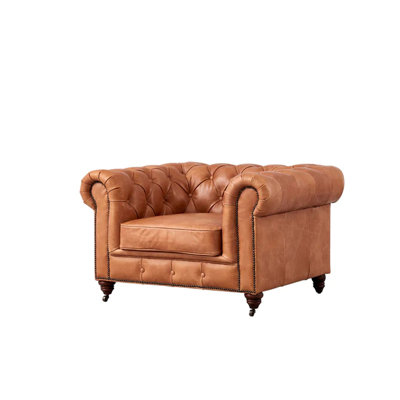 Peppie Upholstered Chesterfield Chair