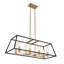 Luminaire suspendu linéaire 8 lumières