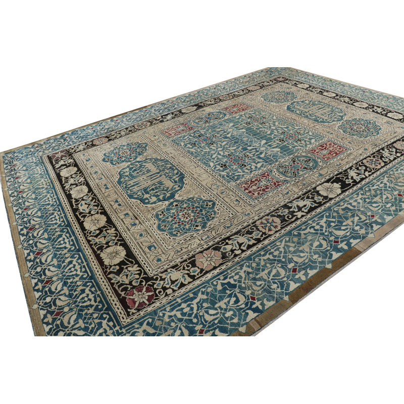 One-of-a-Kind 9’11”x13’1” Hand Knotted Area Rug