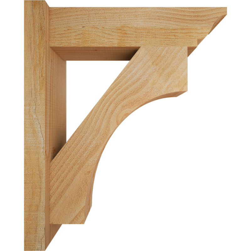 Persienne en bois Westlake, Sapin Douglas de 6 po (sciage brut), P 20 po x H 24 po