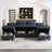Tomario 6 - Piece Upholstered U-Shaped Modular Sectional With Storage-73474481