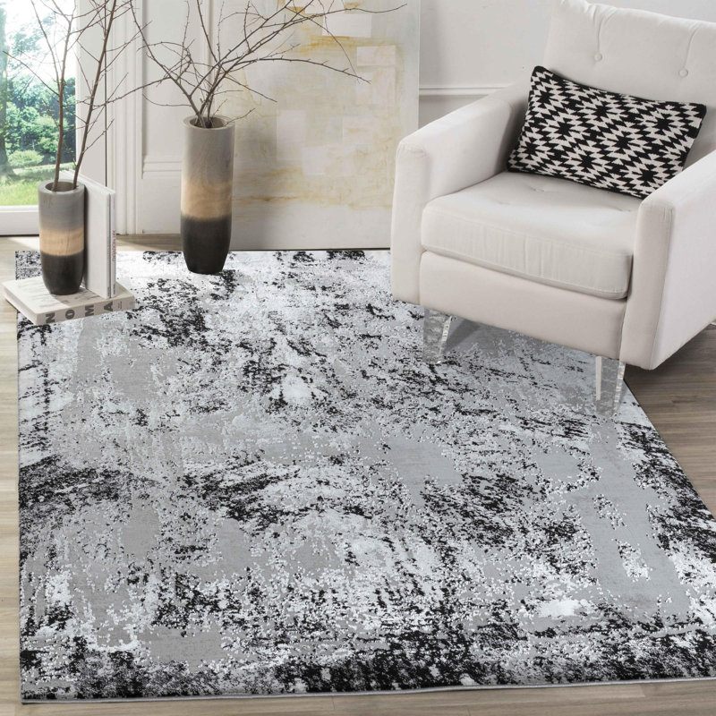 Galt Abstract Area Rug, Rectangle 120 x 170cm
