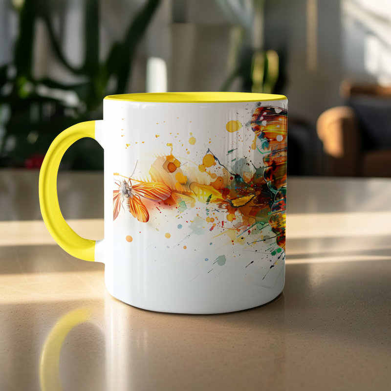 Mug, Yellow