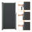 Retractable and Waterproof UV-Resistant Side Awning for Patio & Balcony-114458854-114360215