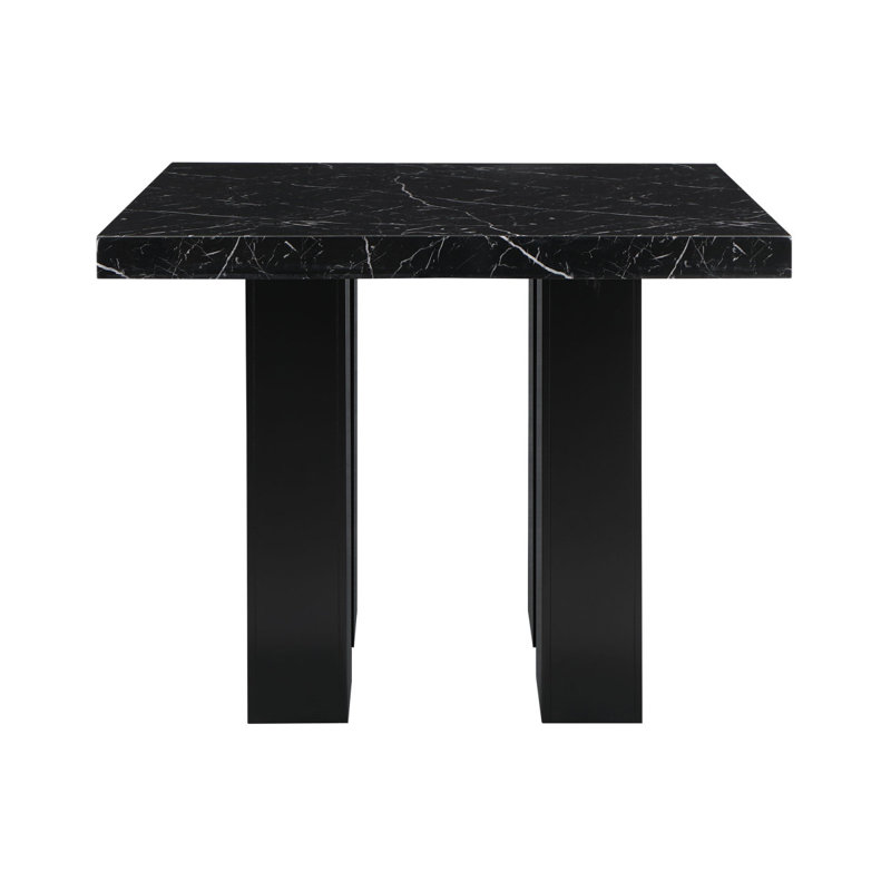 Table de bar noire MIKHA