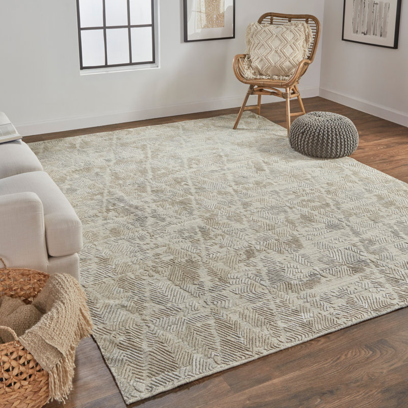 Camdenton Geometric Indoor Rug, Rectangle 3'6" x 5'6"