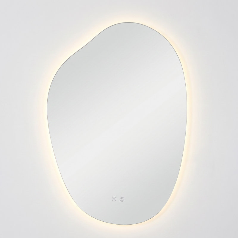 Glass Novelty Mirror Set