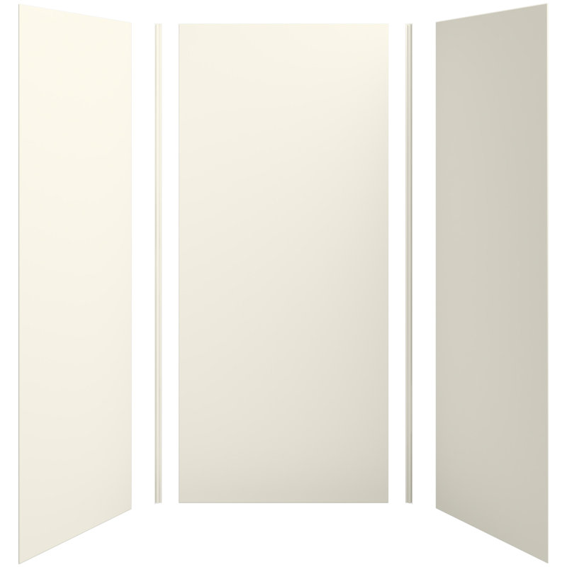 Ensemble de mur de douche Choreograph, Banc de sable, H 96 po x l 42 po x P 36 po
