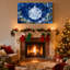 Ornement en forme de flocon de neige de Noël, ensemble de 3 impressions sur toile-241452228